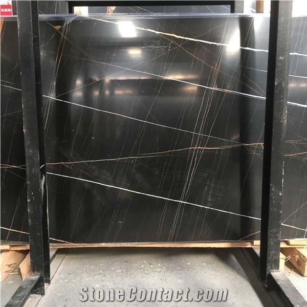 Black Marble Floor Skirting Tile Kitchen Wall Cladding Tiles