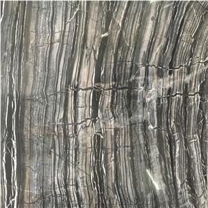 Black Wooden Marble Skirting Slabs Wall Cladding Tiles