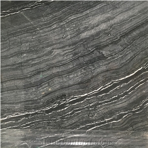 Black Wooden Marble Skirting Slabs Wall Cladding Tiles