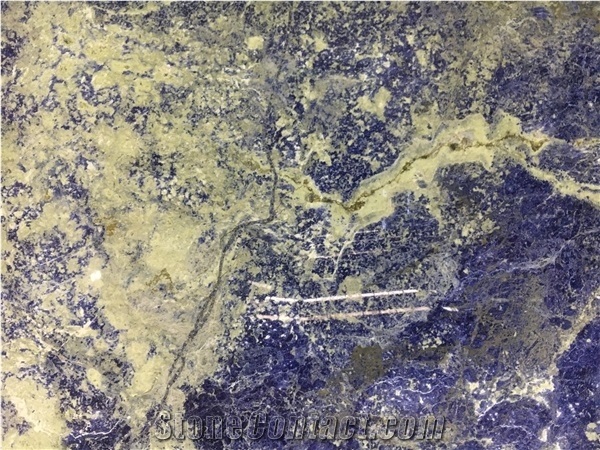 Blue Sodalite Granite Slabs Bolivia Blue Granite for Counter