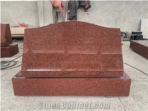 Indian Red Western Style Cemetery Monument Tombstones