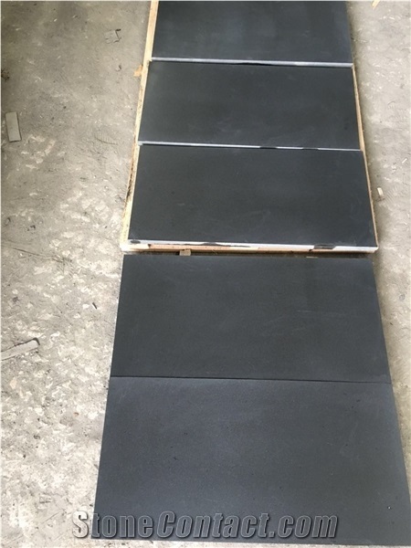 Mongolia Black Wall Cladding Basalt Floor French Pattern