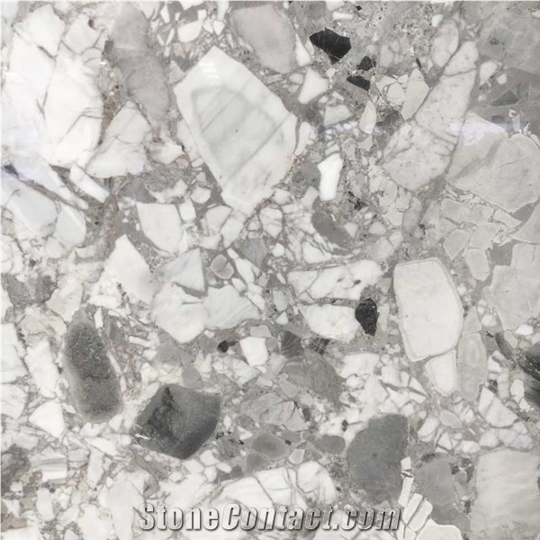 Panda Grey Marble Kitchen Skirting Tiles Bath Wall Cladding