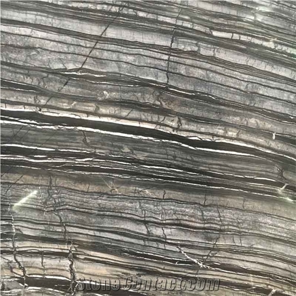 Silver Wave Wall Cladding Slabs Brown Skirting Flooring Tile