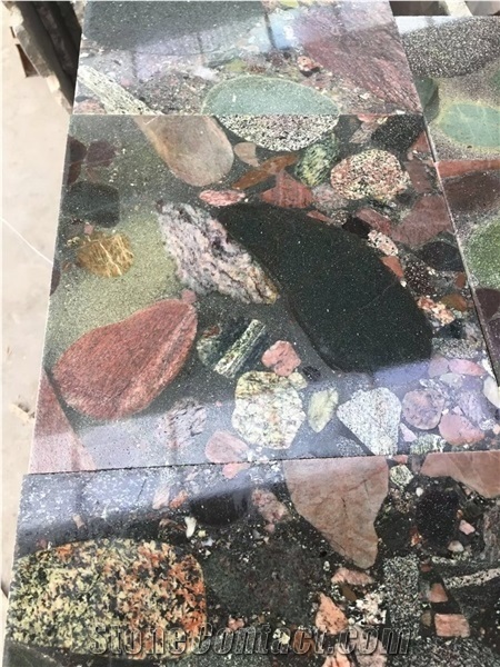 Verde Marinace Granite Walling Tile Calypso Green Floor Tile