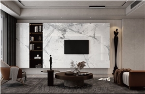 Verona White Marble Looking Ceramic Slab
