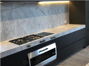Tundra Grey Honed Supply and Installed Kitchen Countertop