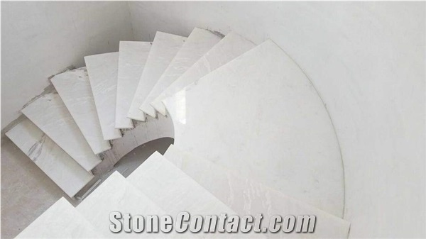 Afghan White Marble Tiles, Slabs