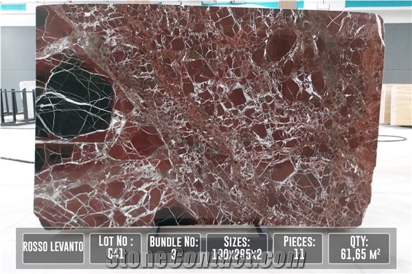 Rosso Levanto Marble Tiles & Slabs