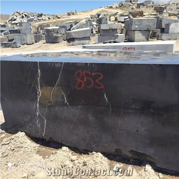 Iranian Black Marble Blocks