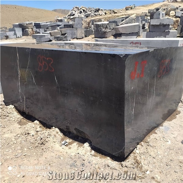 Iranian Black Marble Blocks