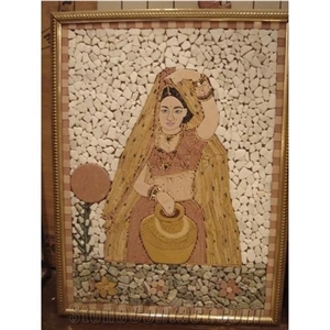 Stone Handmade Mosaic Wall Mural
