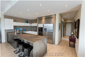 Elegant Brown Quartzite Kitchen Counter Top