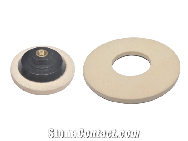 Slab Polishing Tools- Wool Buff Disc for Marble Slabs