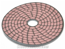 Spiral Dry Polishing Pads for Granite