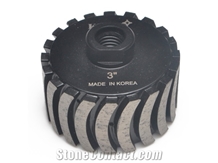 Zero Tolerance Polishing, Grinding Tool for Granite & Marble & Engineered Stone Sink-Countertop Edges