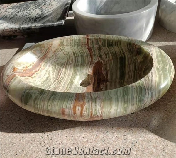 Bathroom Sets Toilet Sink Square Onyx Basin and Sink