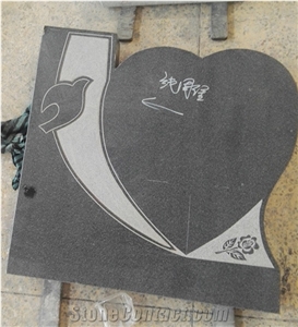 China Grey Granite Monument Granite Headstone Tombstone