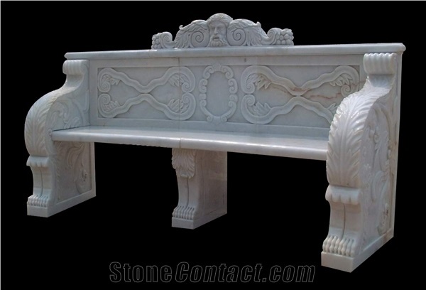 Marble Garden Bench Beautiful Park Bench High End Customized