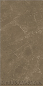 Brown Polished Porcelain Tiles Floor Wall