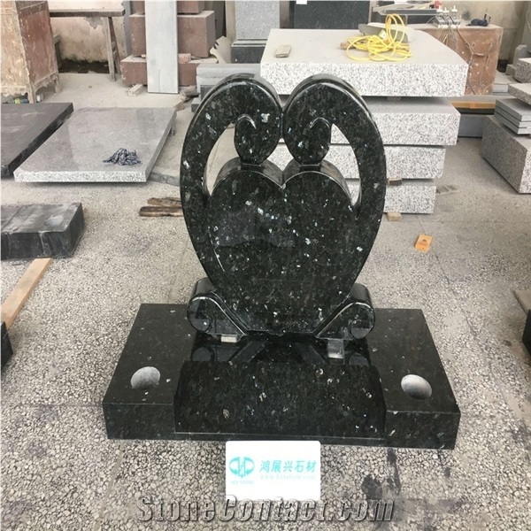 Emerald Pearl Granite Memorial