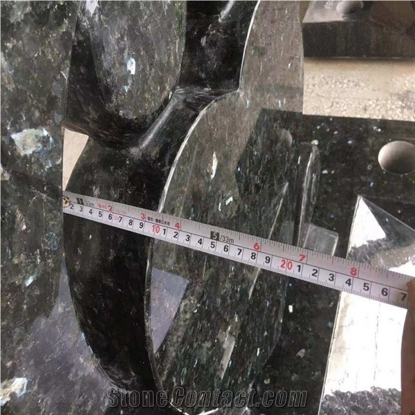Emerald Pearl Granite Memorial