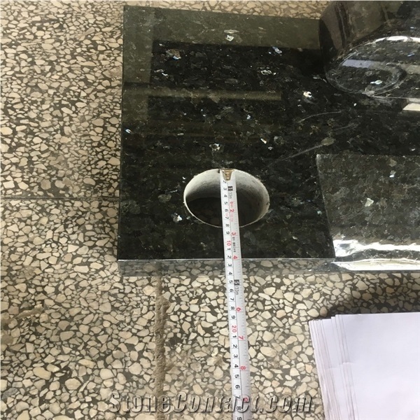 Emerald Pearl Granite Memorial