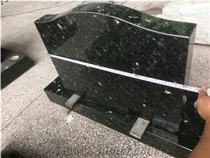 Emerald Pearl Headstone Gravestone Memorial Tombstone