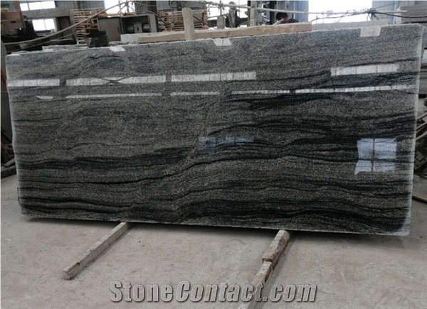 European Monuments Juparana Grey Granite Gravestone Slabs