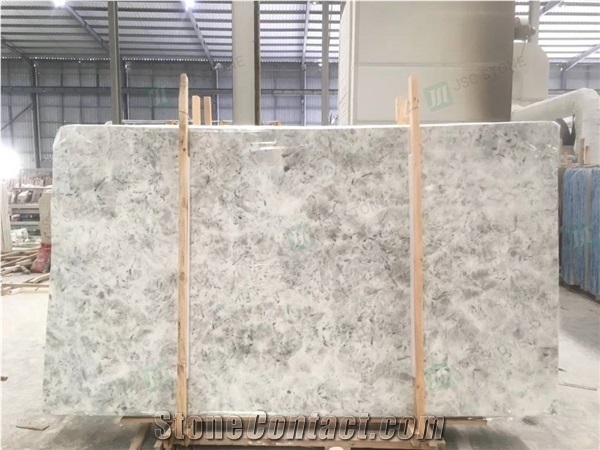 China Alps White Marble Tiles Slabs