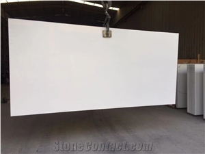 Cuarzo Blanco Puro Pure White Quartz Slabs for Countertops