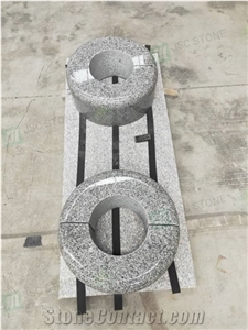 Customized G603 Grey Granite G603 Column Base for Decoration