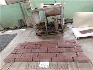 Exterior Facade Putian Red Porphyry for Wall Cladding