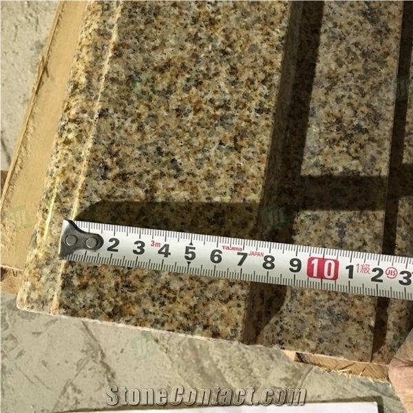 Gold Yellow G682 Granite Custom Window Sill Window Frame