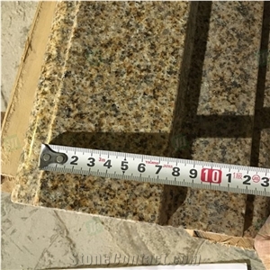 Gold Yellow G682 Granite Custom Window Sill Window Frame