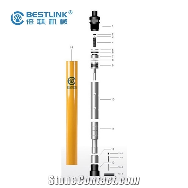 Cir90 Dia. 90mm Mining Dth Hammer Drill Bit
