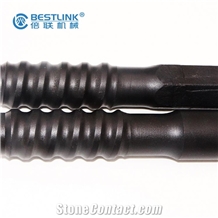 T38 Round Threaded Extension Drilling Rod for Top Hammer