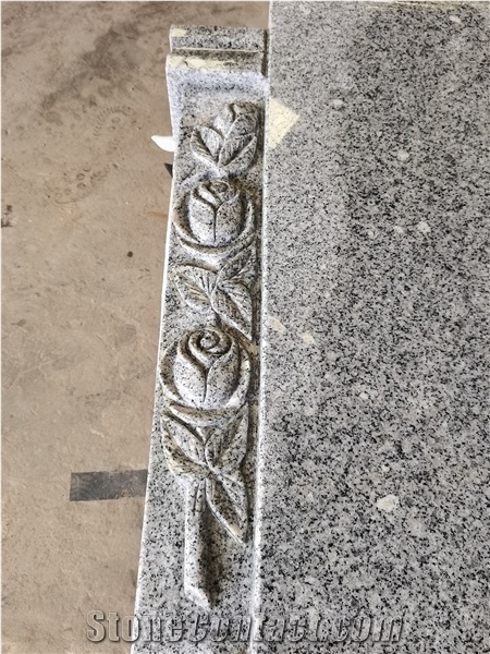 China G603 Grey Granite Headstone & Tombstone & Gravestone