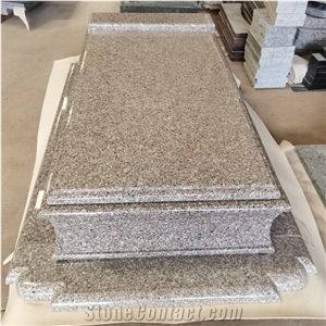 China G664 Bainbrook Brown Tombstone & Headstone