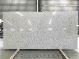 Calacatta Luna White Quartz Slabs