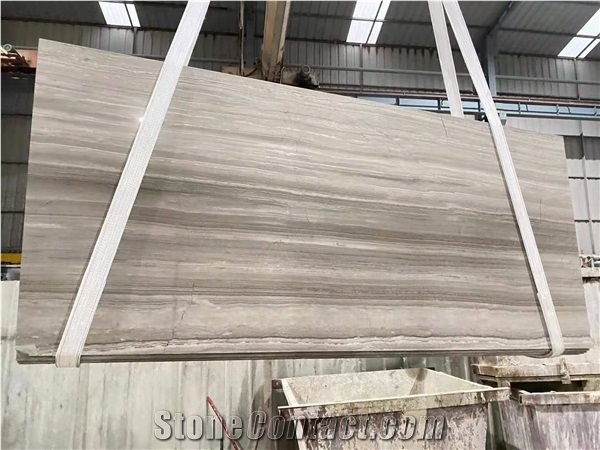 Guizhou Brown Wood Grain Marble Slabs & Tiles