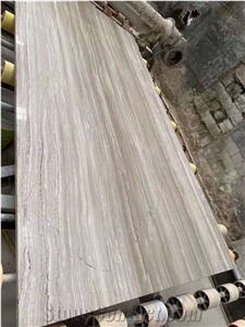 Guizhou Brown Wood Grain Marble Slabs & Tiles