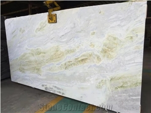 Light Green Chinese Marble Slabs & Flooring Tiles