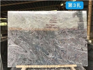 Ocean Blue Marble Bookmatched Slabs & Tiles