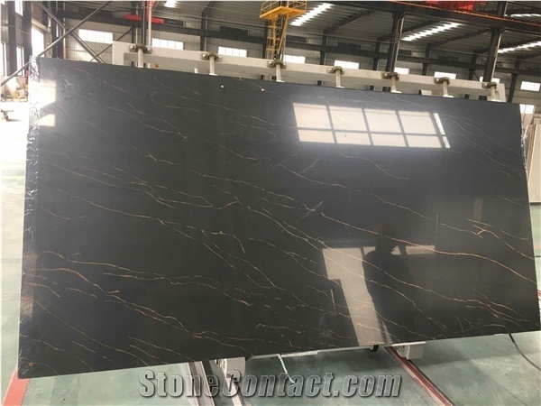 Statuario Venato White Quartz Slabs