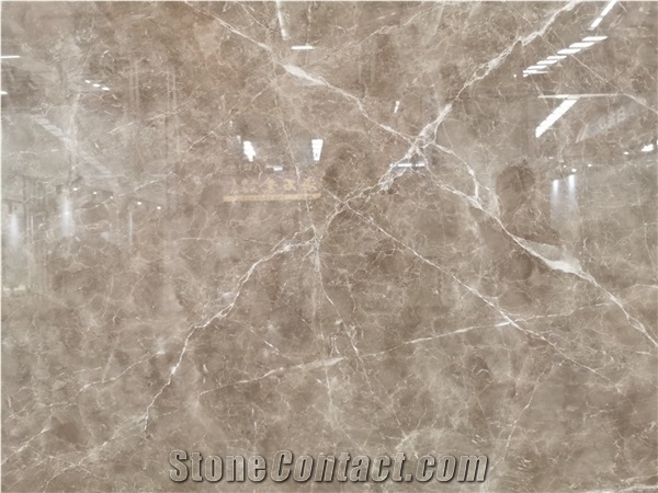 Tundra Blue Marble Light Gray Marble Slab Tile