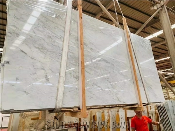 Volakas White Marble Slabs and Cut to Size Projects