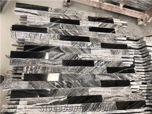 Grey Marble Cautured Stone Veneer Ledge Stone
