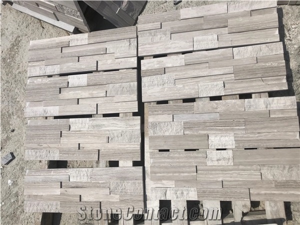 Grey Marble Cautured Stone Veneer Ledge Stone