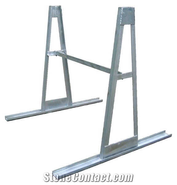 Stone Slab A Frame Transportation Display Stand Rack